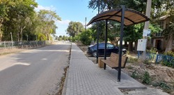 В Лимане обустроили тротуар на одной из центральных улиц