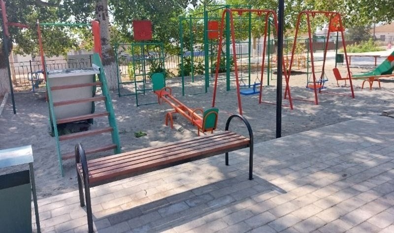 В Лиманском районе продолжается благоустройство в рамках нацпроекта