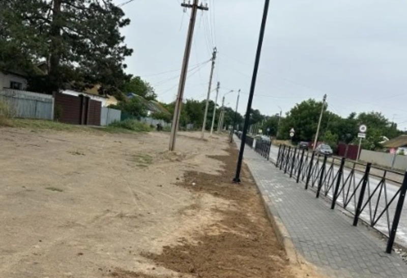 В Лимане завершён второй этап благоустройства пешеходной зоны