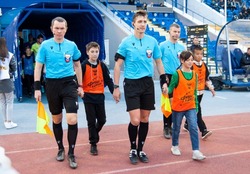 Лиманские школьники побывали на матче астраханского «Волгаря» и московской «Родины»