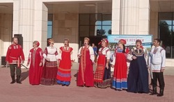 Лиманский ансамбль «Любава» выступил на «Русских вечёрках»