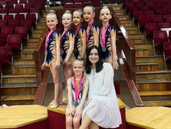 Лиманские гимнастки заняли второе место в Первенстве Астраханской области