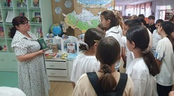 В лиманской модельной библиотеке прошли тематические мероприятия для детей