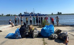 Более 6 тонн мусора собрано лиманскими школьниками в рамках акции «Чистые берега»