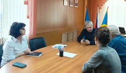 Демобилизованный боец СВО встретился с главой Лиманского округа по вопросу занятости