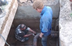 В Лиманском округе ликвидировали прорывы на магистральных трубопроводах