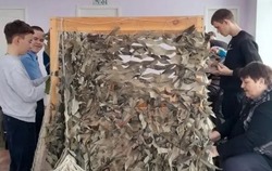 Ученики Камышовской школы встретились с волонтерской группой «Волшебницы»