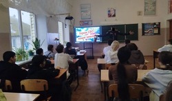 В Новогеоргиевской средней школе прошли уроки мужества «Равнение на подвиг»