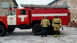 В лиманском селе Яндыки состоялись пожарно-тактические занятия