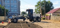 В посёлке Лиман благоустраивают подъездные пути к школе