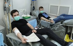 Астраханские волонтёры-доноры приняли участие в благотворительной акции